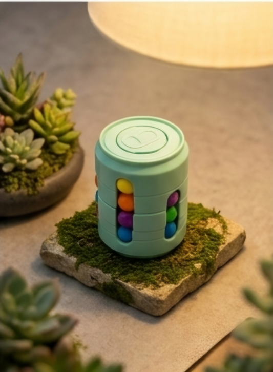 Fidget Lata Giratorio