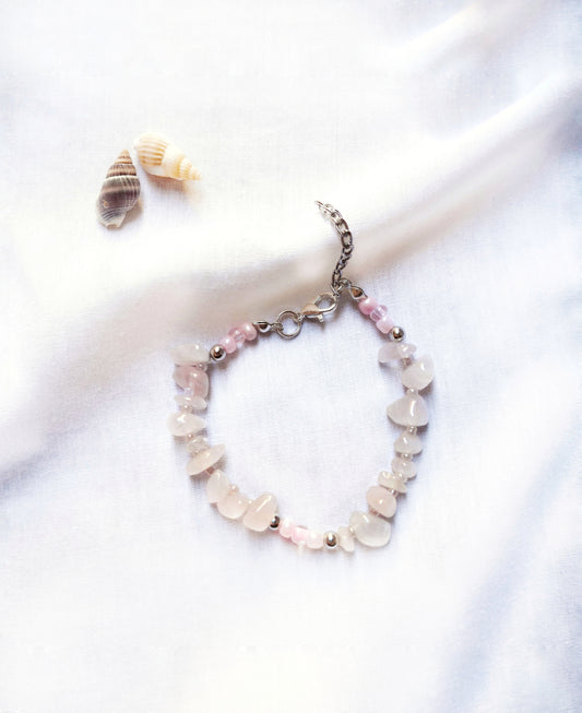 Pulsera Cuarzo Rosa